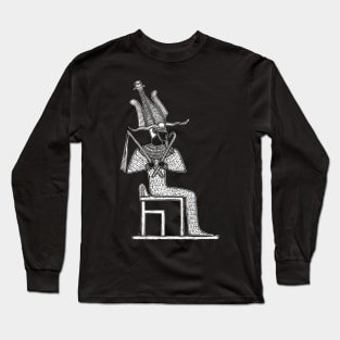 Ancient Egyptian God Osiris Long Sleeve T-Shirt